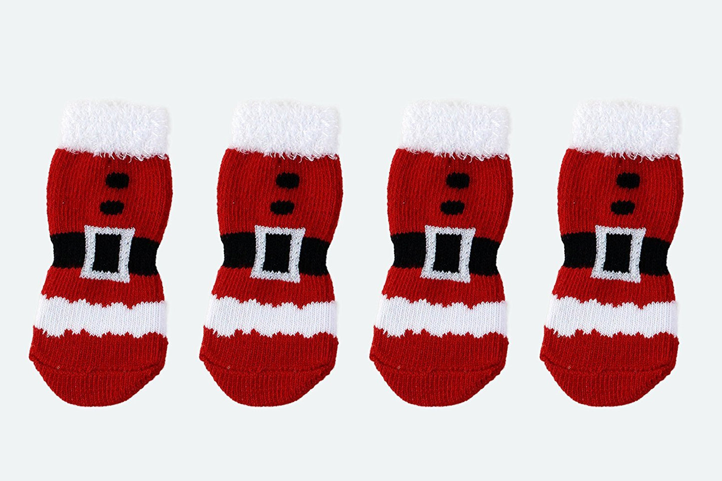 Midlee Small Santa Socks for Dogs