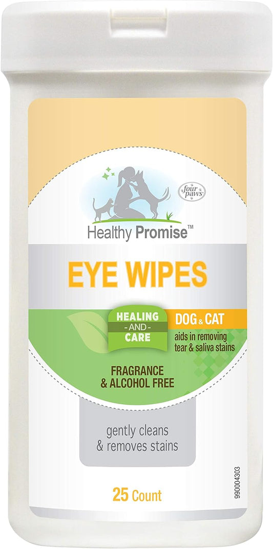 Four Paws Eye Wipes for Dogs & Cats - 35 Wipes