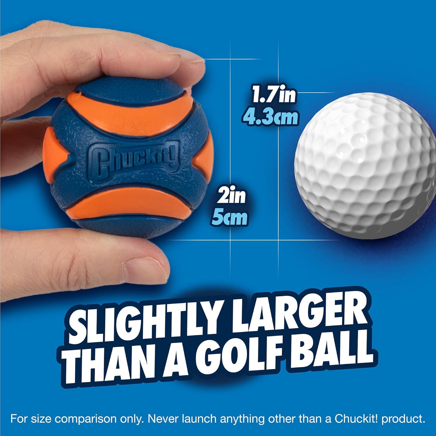Chuckit Ultra Squeaker Ball Dog Toy- Small
