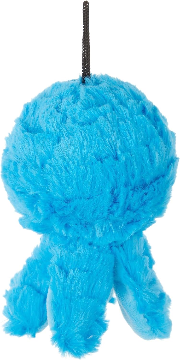 Petlou Squeak Small Medium Breed Chew Toy -  4" EZ Squeaker Ball (Octopus)