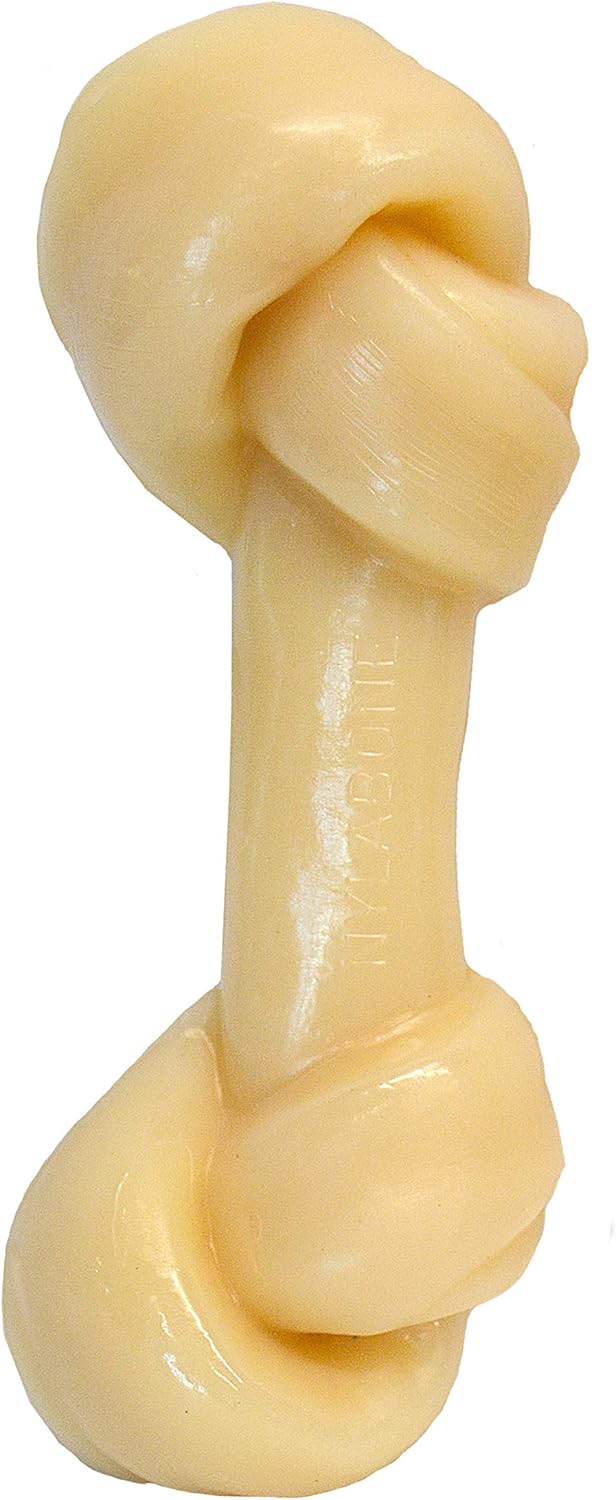 Nylabone Power Chew Knot Bone Big Dog Chew Toy Chicken Flavor