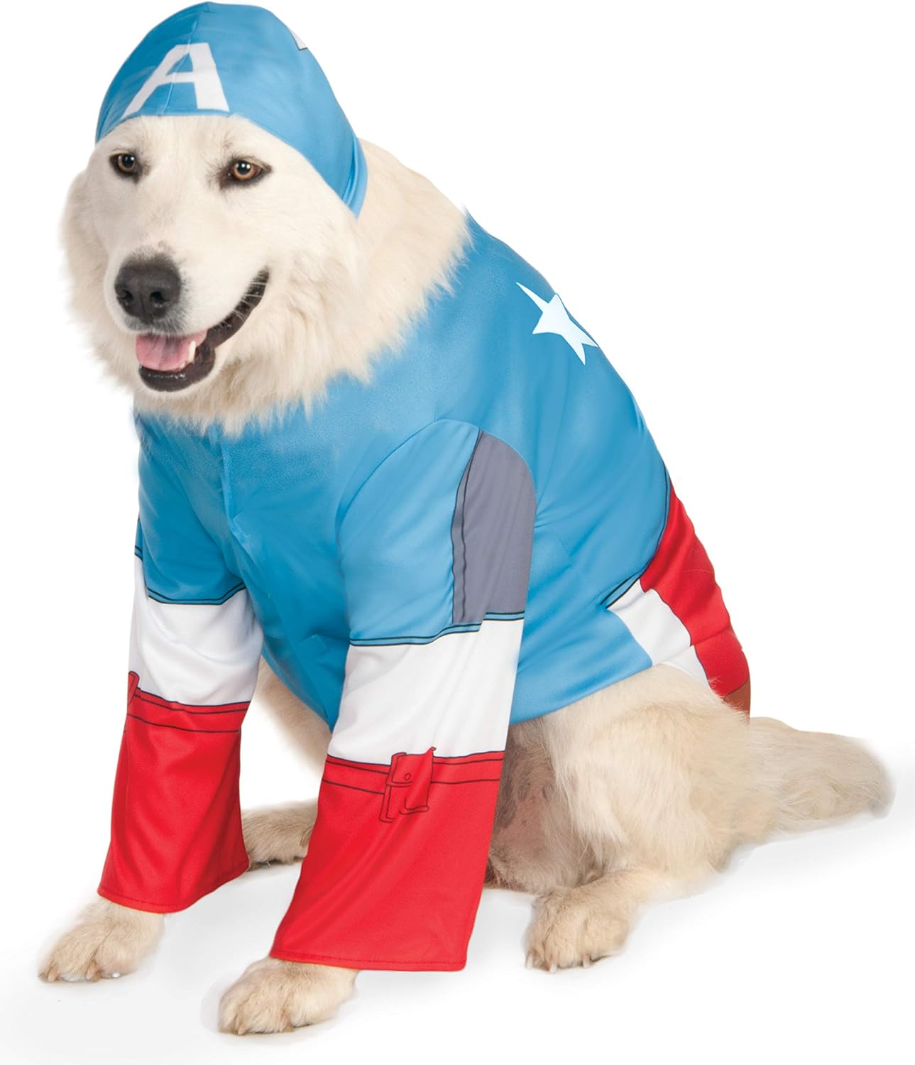 Captain america 2024 dog shirt