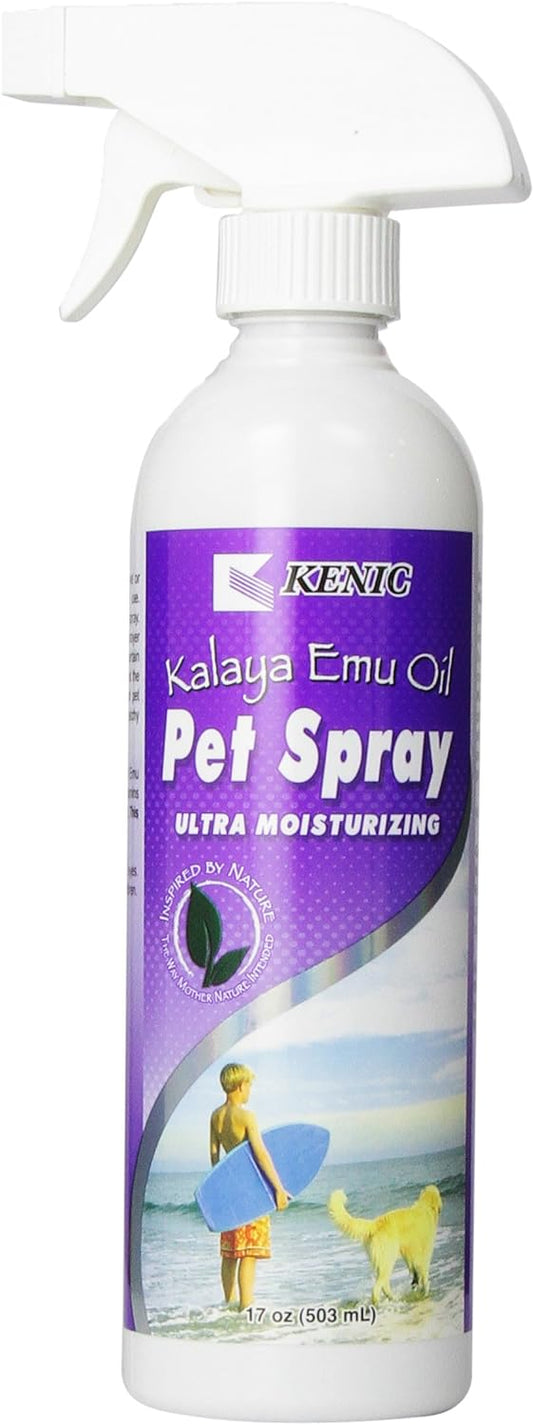 Kenic Kalaya Emu Oil Pet Spray, 17-Ounce