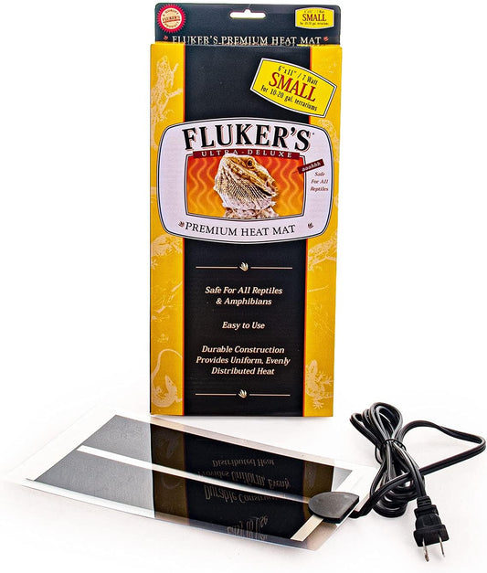Flukers Premium Heat Mat for Reptiles and Amphibians- Small
