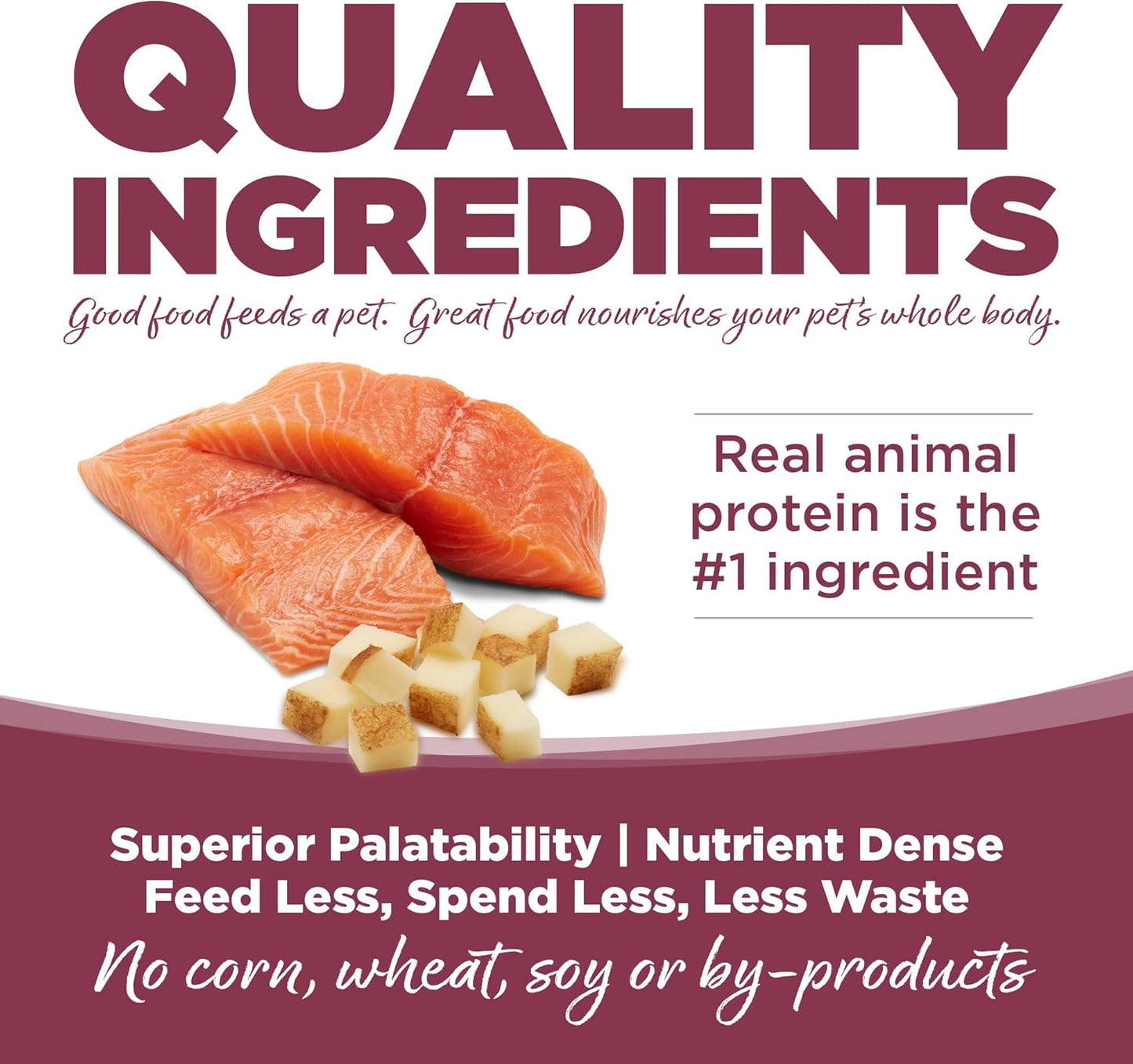 NutriSource PureVita Salmon And Potato Entree with Wholesome Grains Dry Dog Food - 5 lbs
