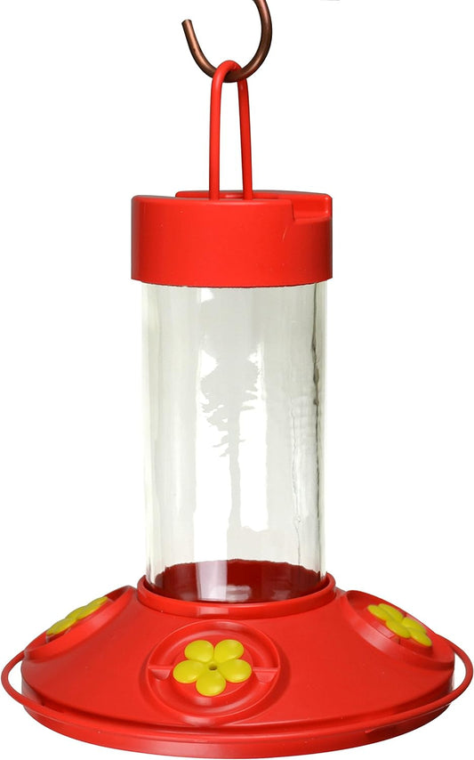 Songbird Essentials Red/Yellow  Dr JB's Hummingbird Feeder - 16 Ounces