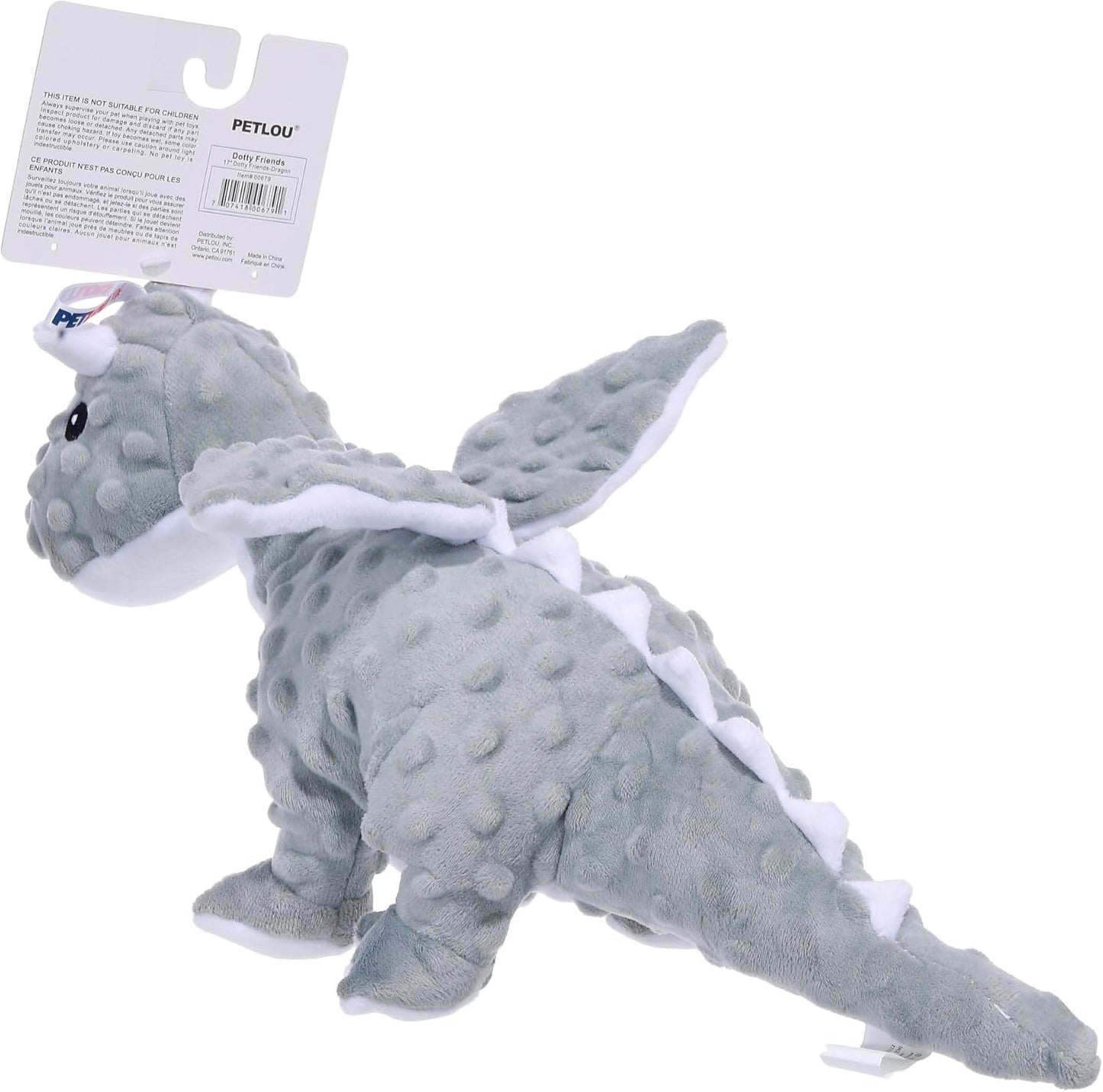 Petlou Dotty Friends Dragon Pet Toy - 17"