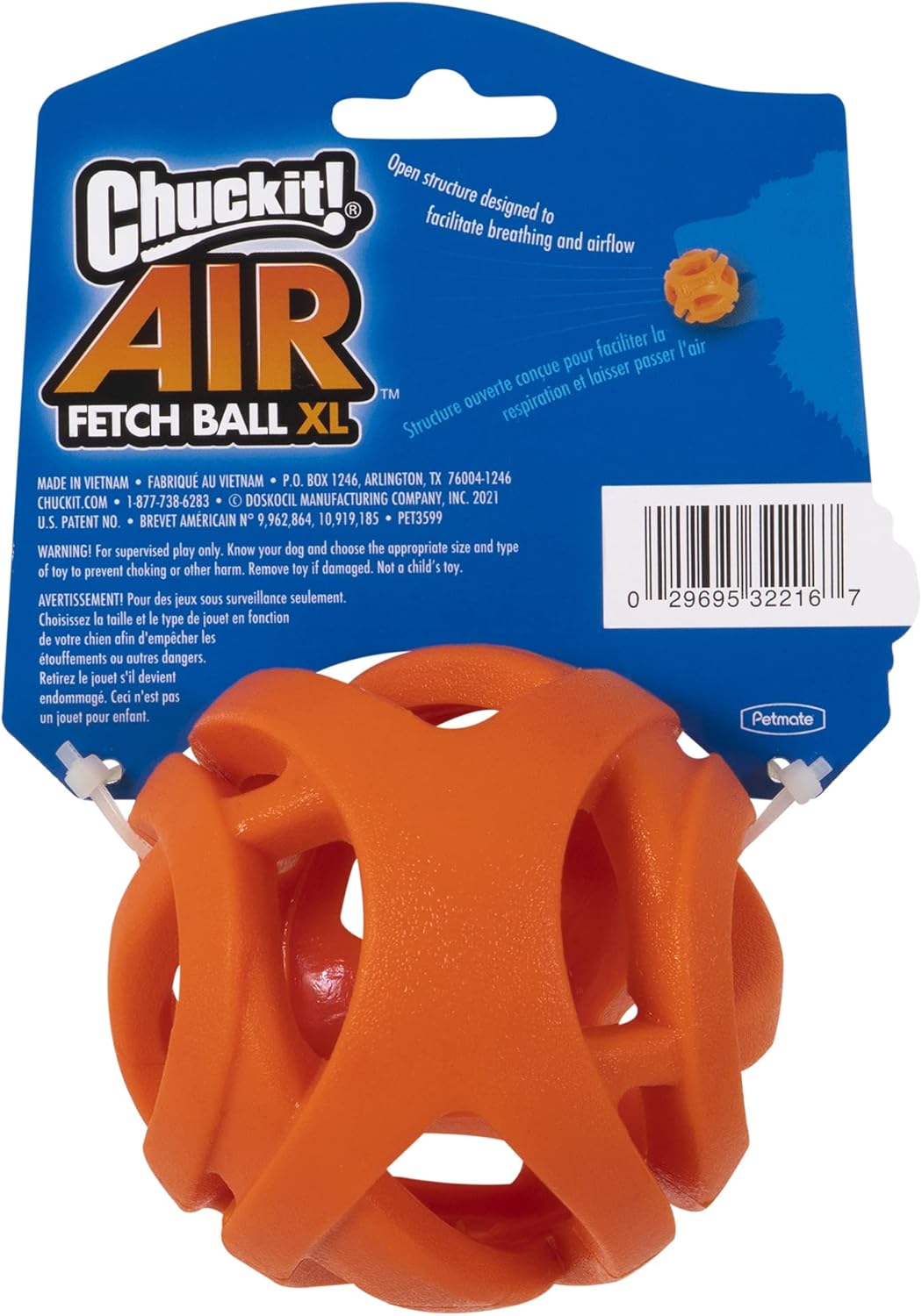 Chuckit Breathe Right Fetch Ball - X-Large (3.5 Inch)