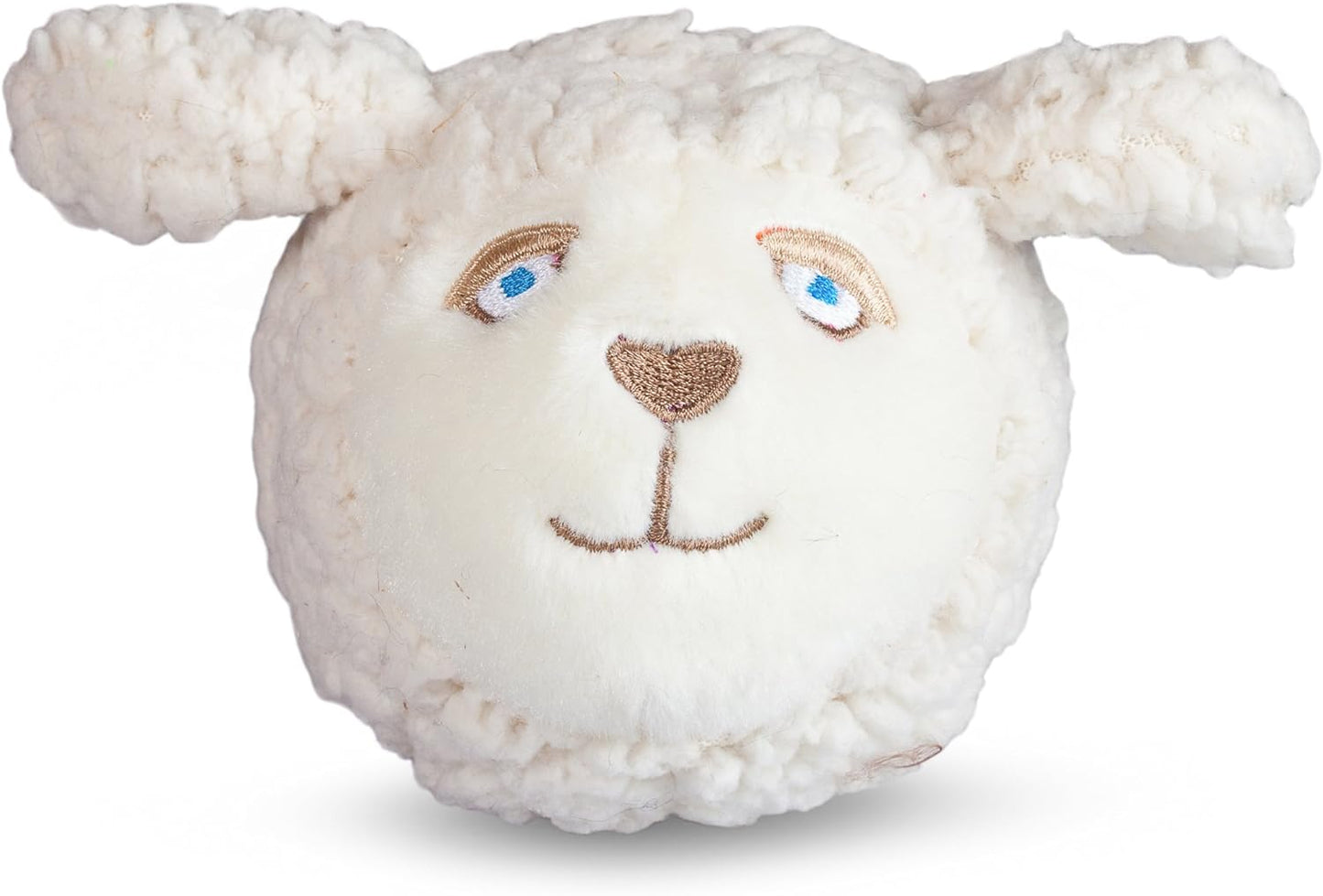 Fabdog Sheep faball Squeaky Dog Toy (Medium)