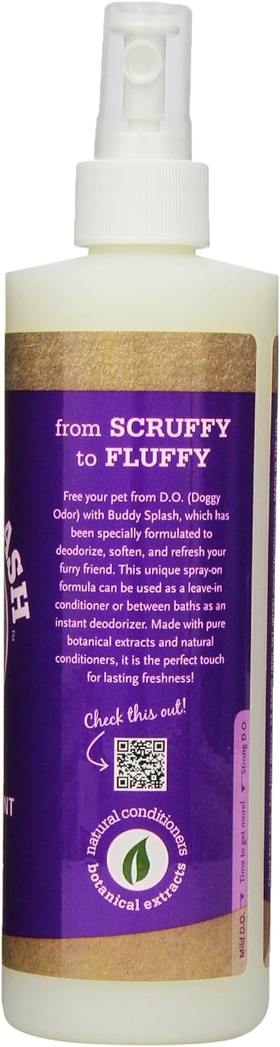 Buddy Biscuits Splash Dog Deodorizer & Conditioner - Lavender & Mint (16 oz)