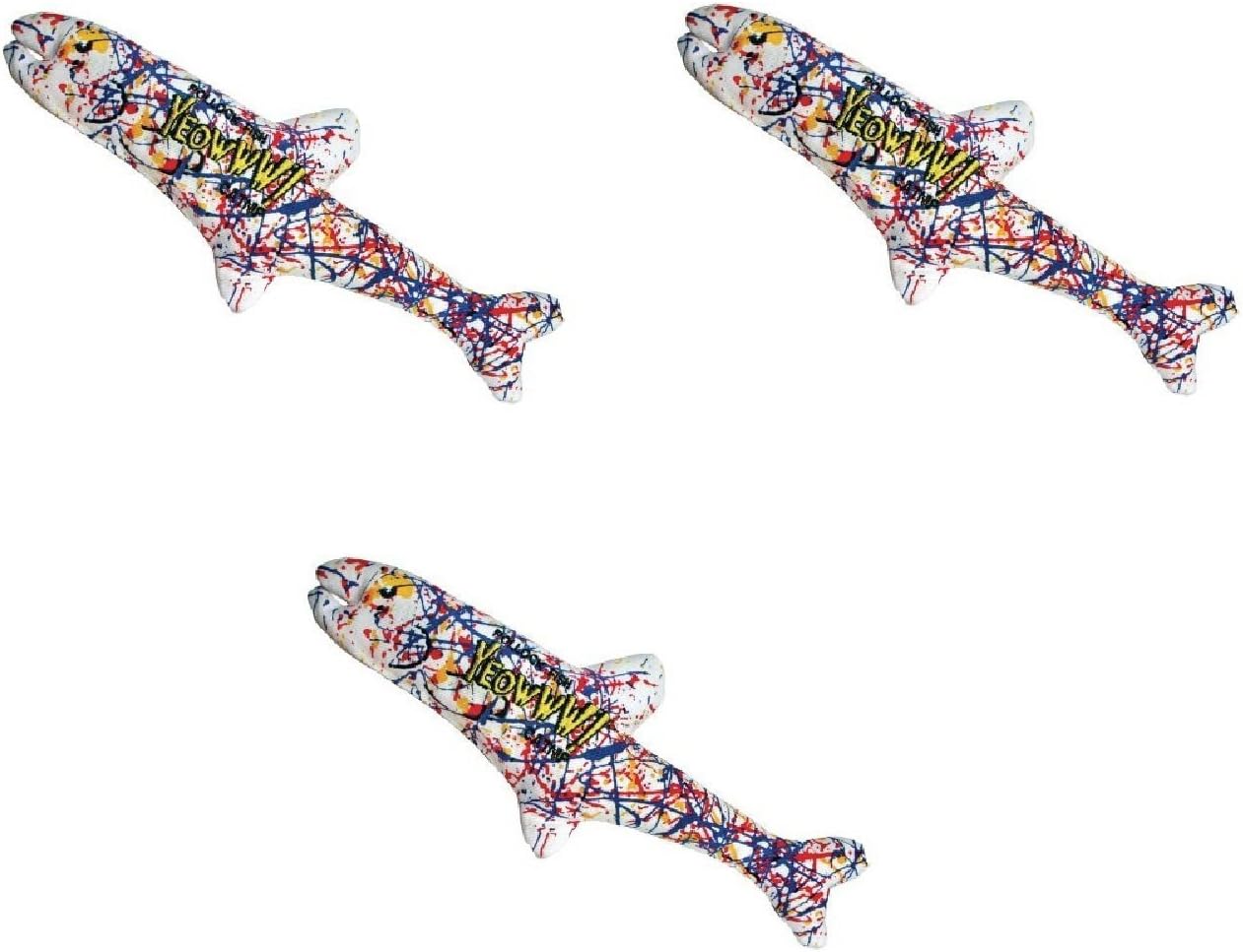 Yeowww! Pollock Fish Catnip Toy, 3 Pack