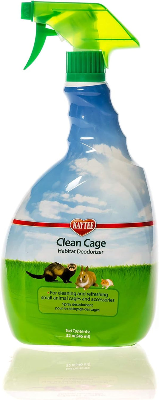 Kaytee Clean Cage Habitat Deodorizer - 32 oz