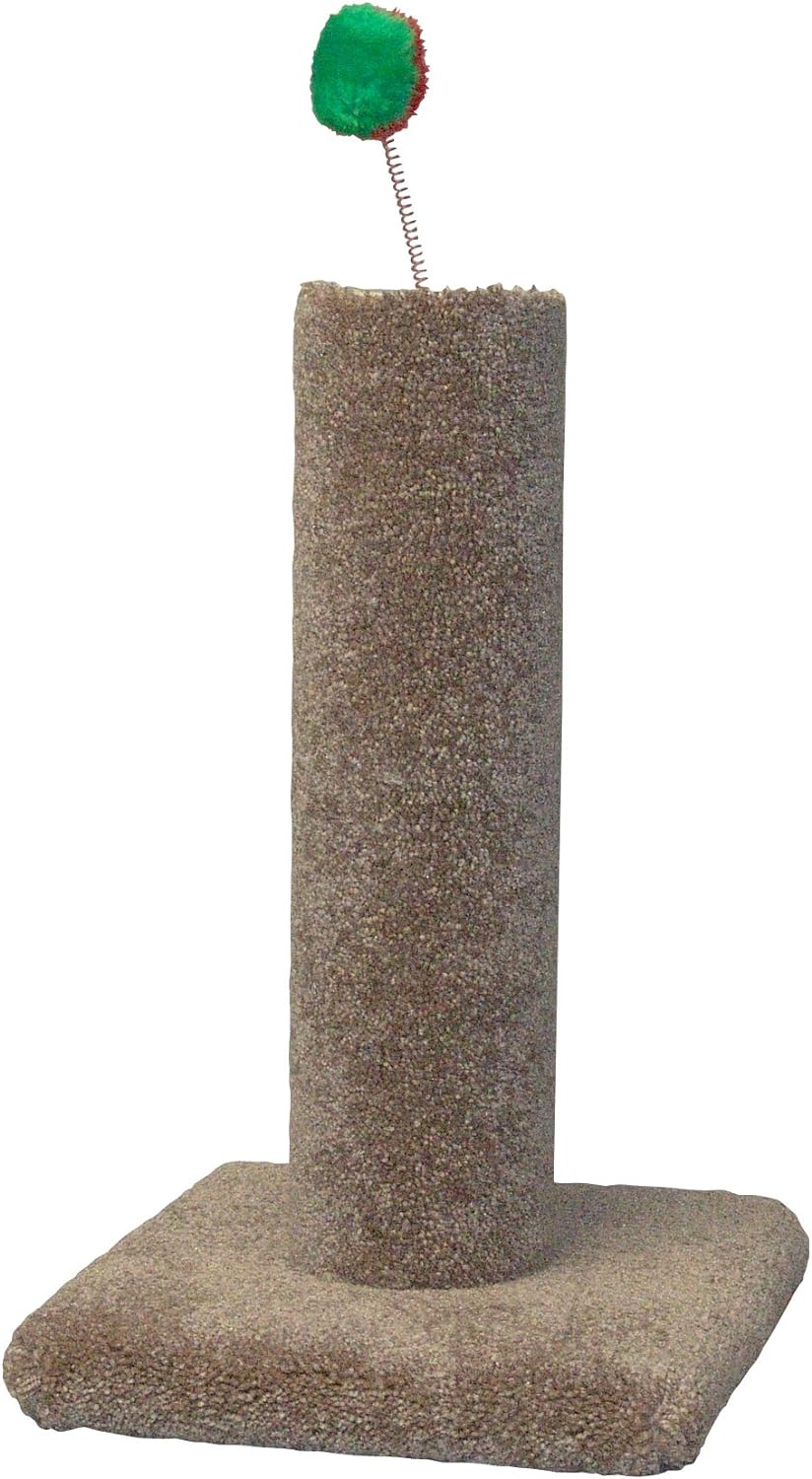 North American Pet Classy Kitty Carpeted Cat Post- 16"