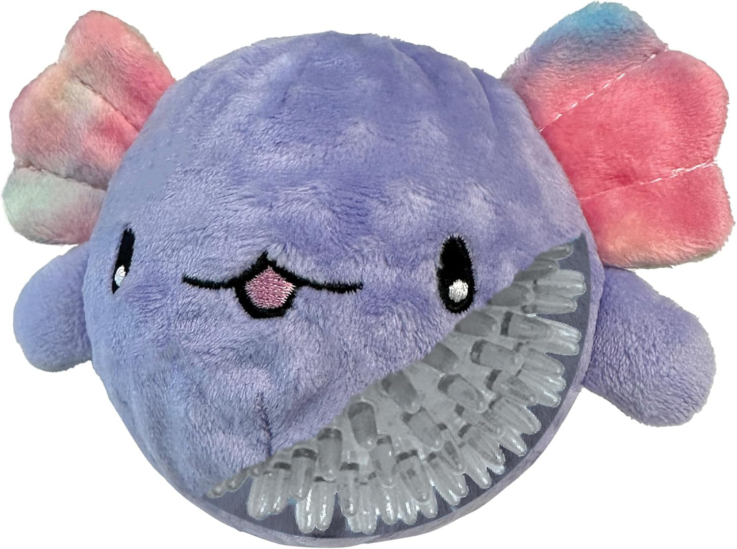 fouFIT Fuzzy Wuzzy Axolotl Spikers 2-in-1 Spiker Ball Toy - Purple (Large)