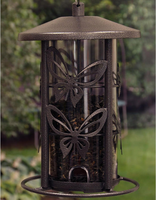 Heath Outdoor Products Wild Butterfly Seed Bird Feeder - Black Bronze