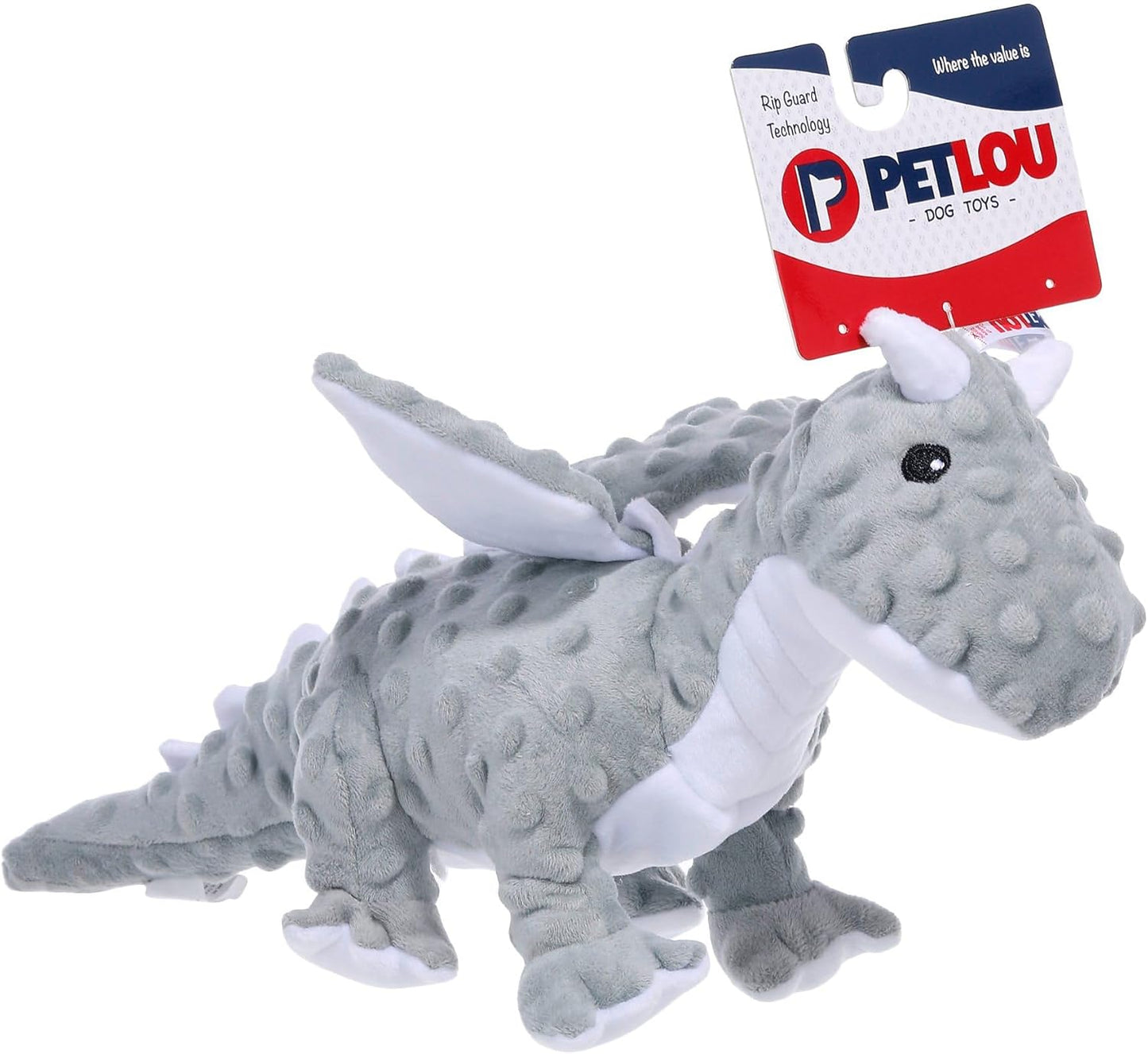 Petlou Dotty Friends Dragon Pet Toy - 17"