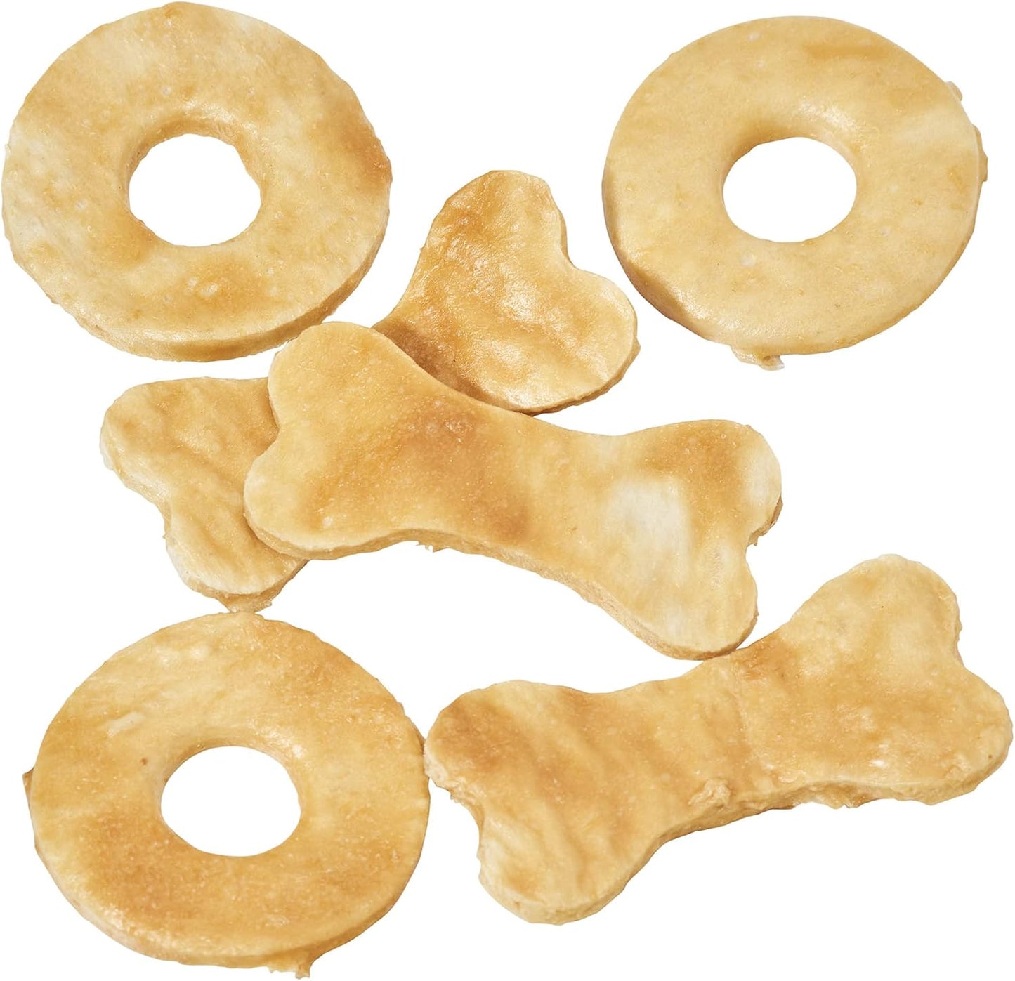 Fieldcrest Farms Nothin' To Hide Rings & Bones Dog Chews Chicken Flavor -12pk