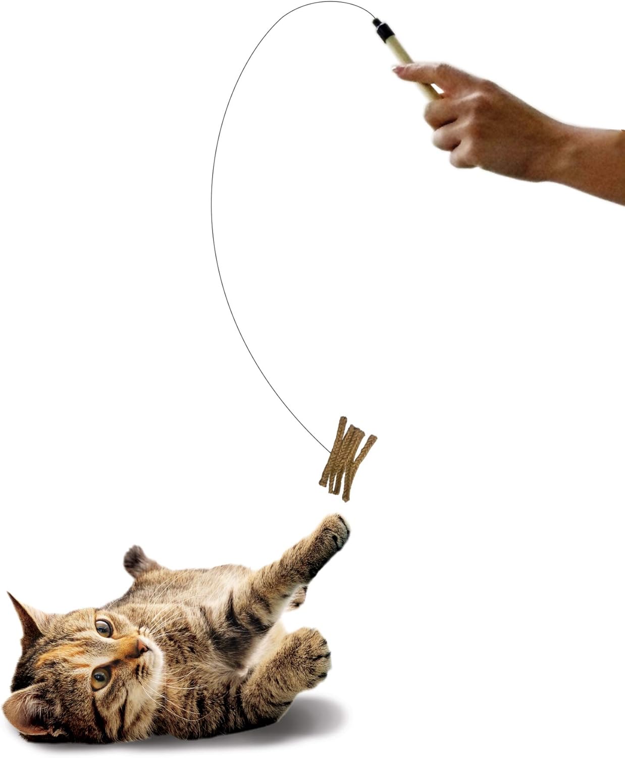 Ethical SPOT Cat Prancer Teaser Wand Cat Toy, 36", Assorted