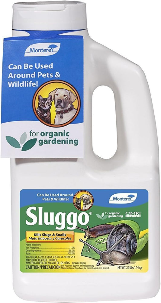 Sluggo Slug And Snail Bait 2500 Sq. Ft. 2-1/2 Lb