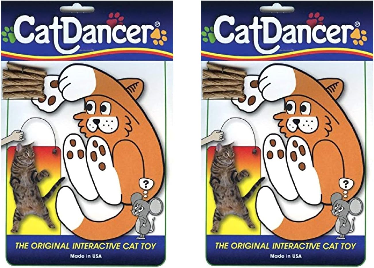 CAT DANCER -The Original Interactive Cat and Kitten Toy, 2 Pack