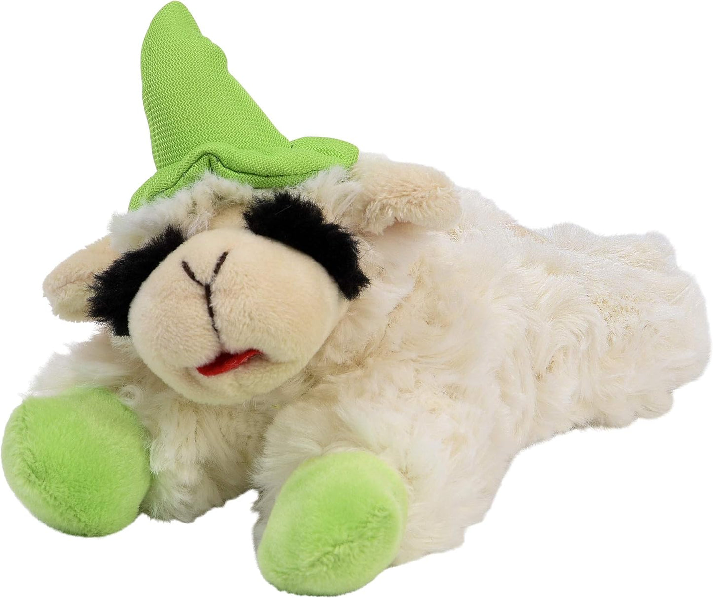 Multipet Lamb Chop with Witch Hat 6", White