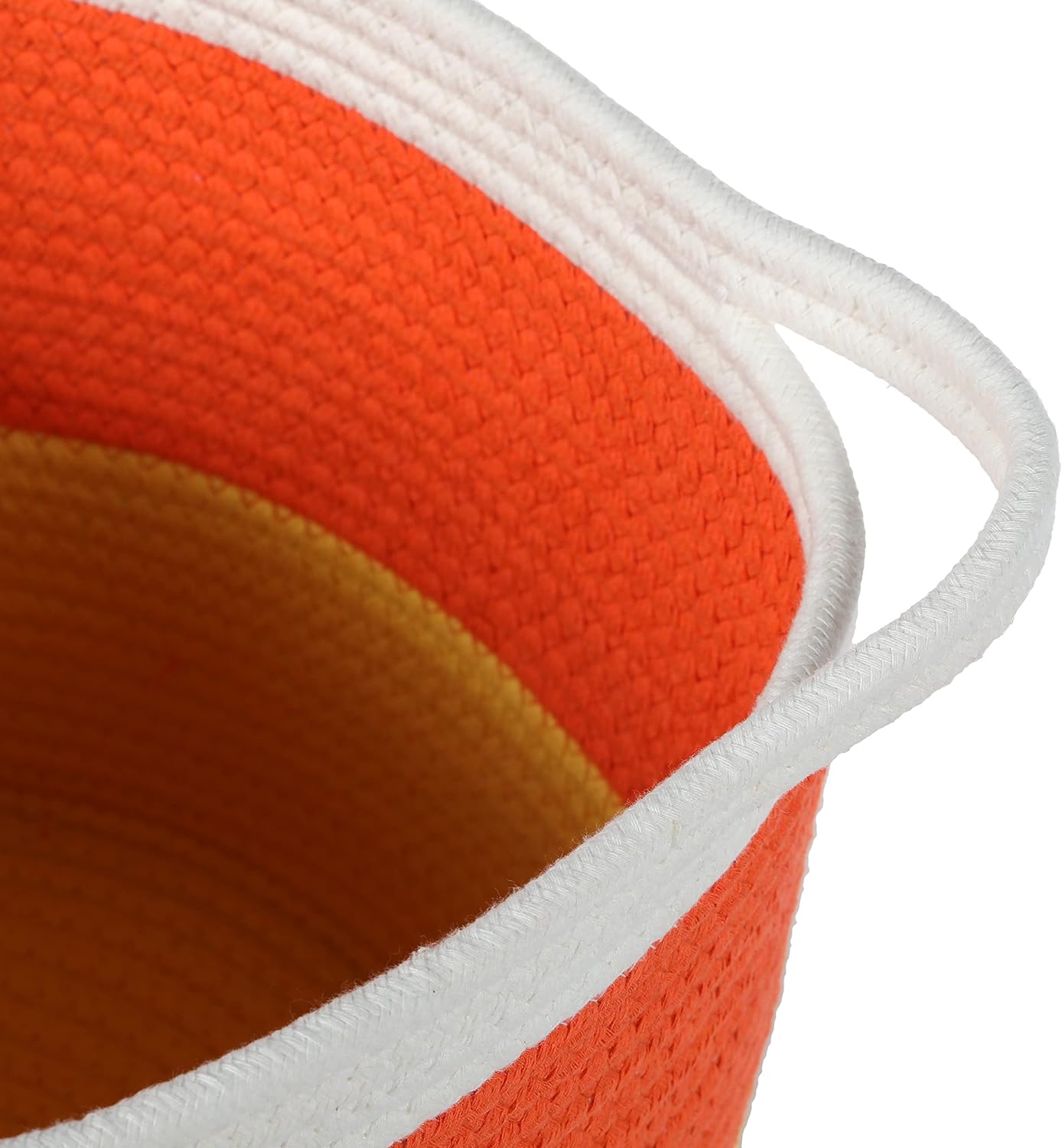 Midlee Candy Corn Rope Basket
