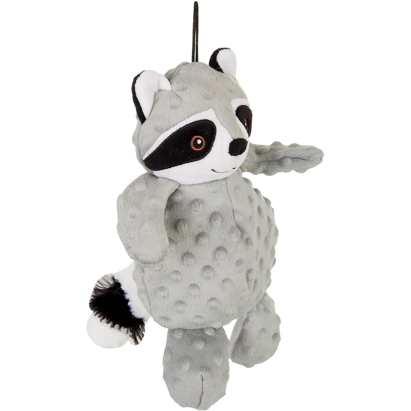 Petlou Dotty Friends Raccoon Plush Interactive Stuffed Dog Toy - 12"