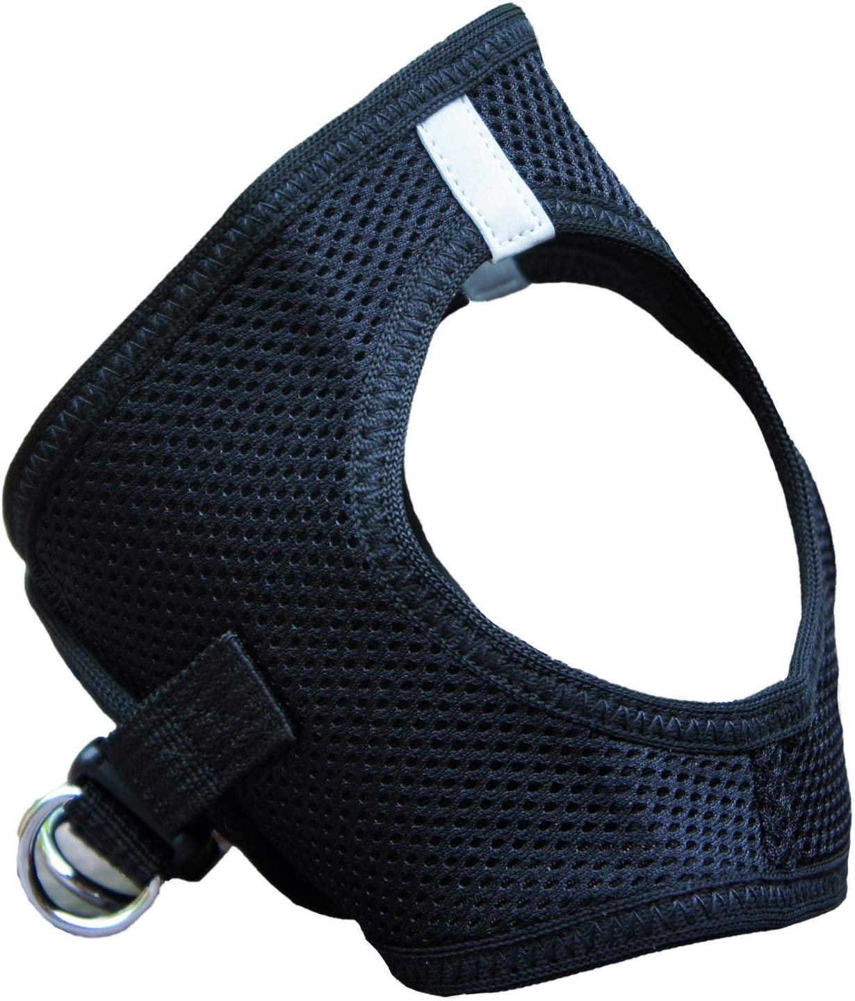 American River Ultra Choke Free Dog Harness, Black, XS