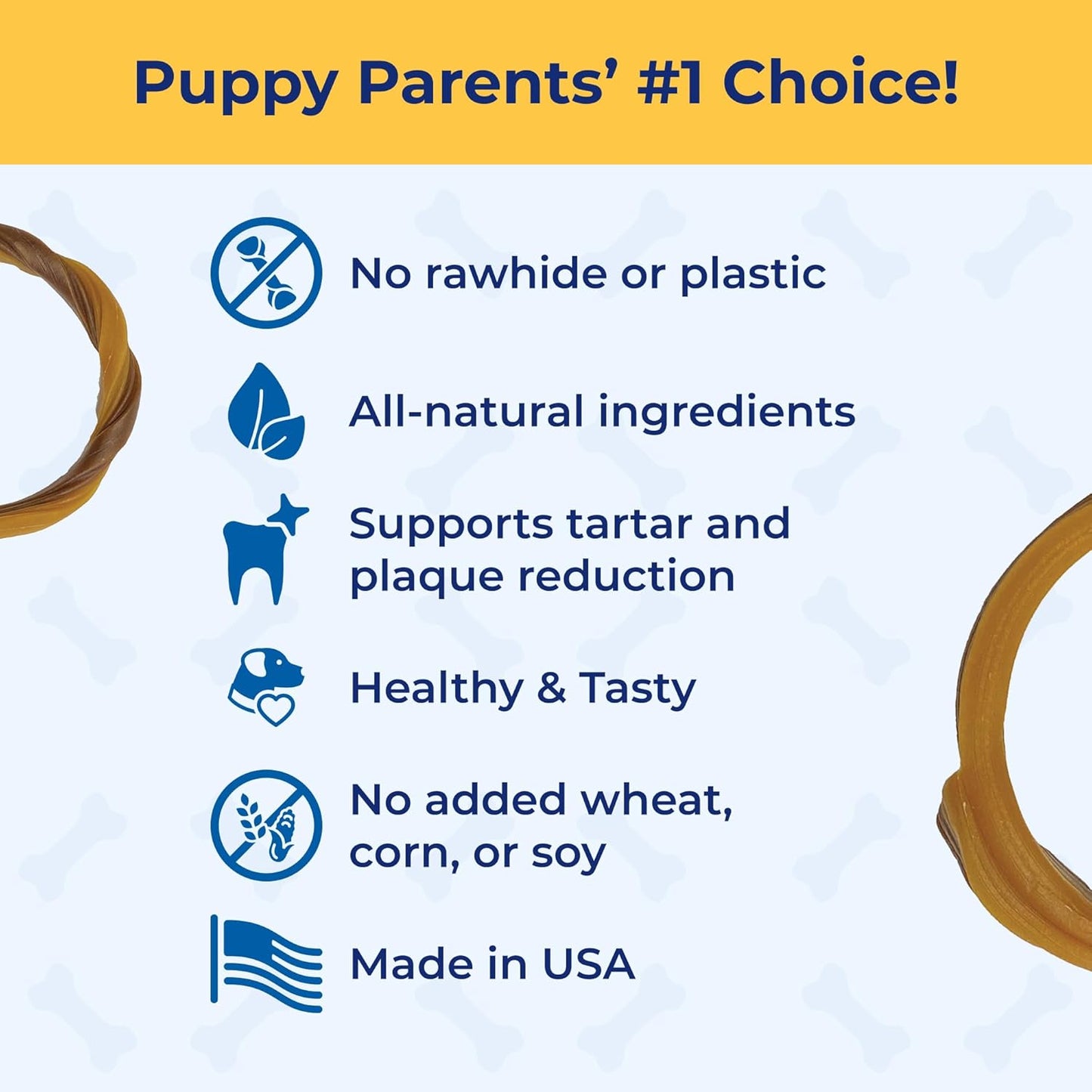 N-Bone Puppy Teething Rings Salmon Flavor (3 count)