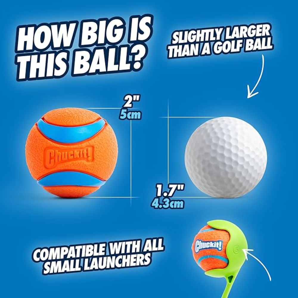 Chuckit Ultra Balls - Small (2" - 2 Count)