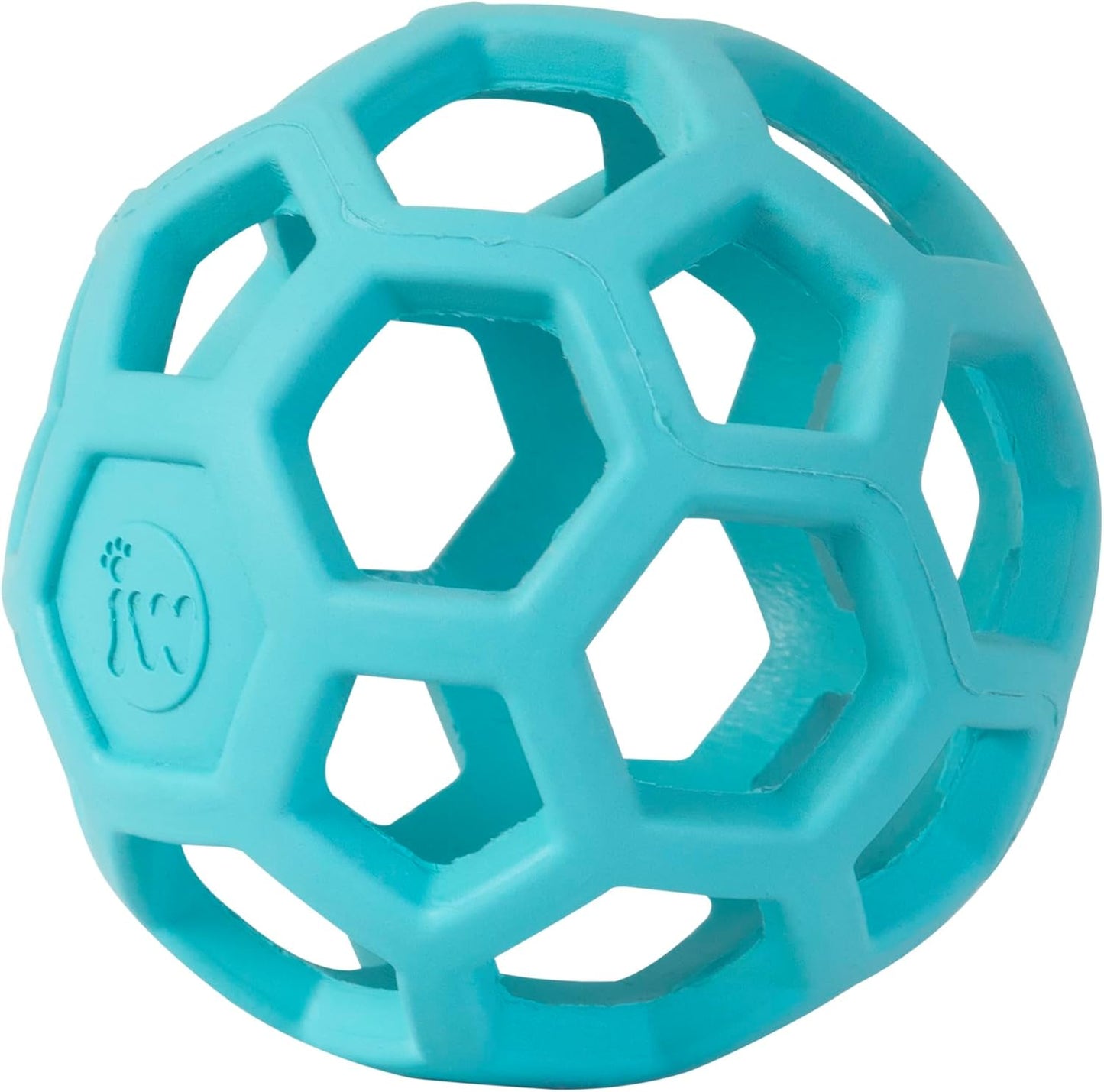 JW Pet Hol-ee Roller Rubber Dog Toy - Medium(4.5" Diameter) Blue