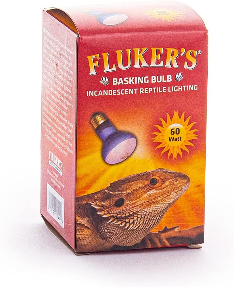Flukers Basking Bulb Incandescent Reptile Light - 60 Watts