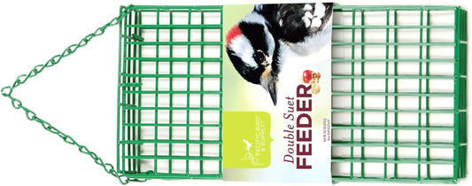 Pacific Bird & Supply Co Bird Feeder - Suet Cage Double (Green)