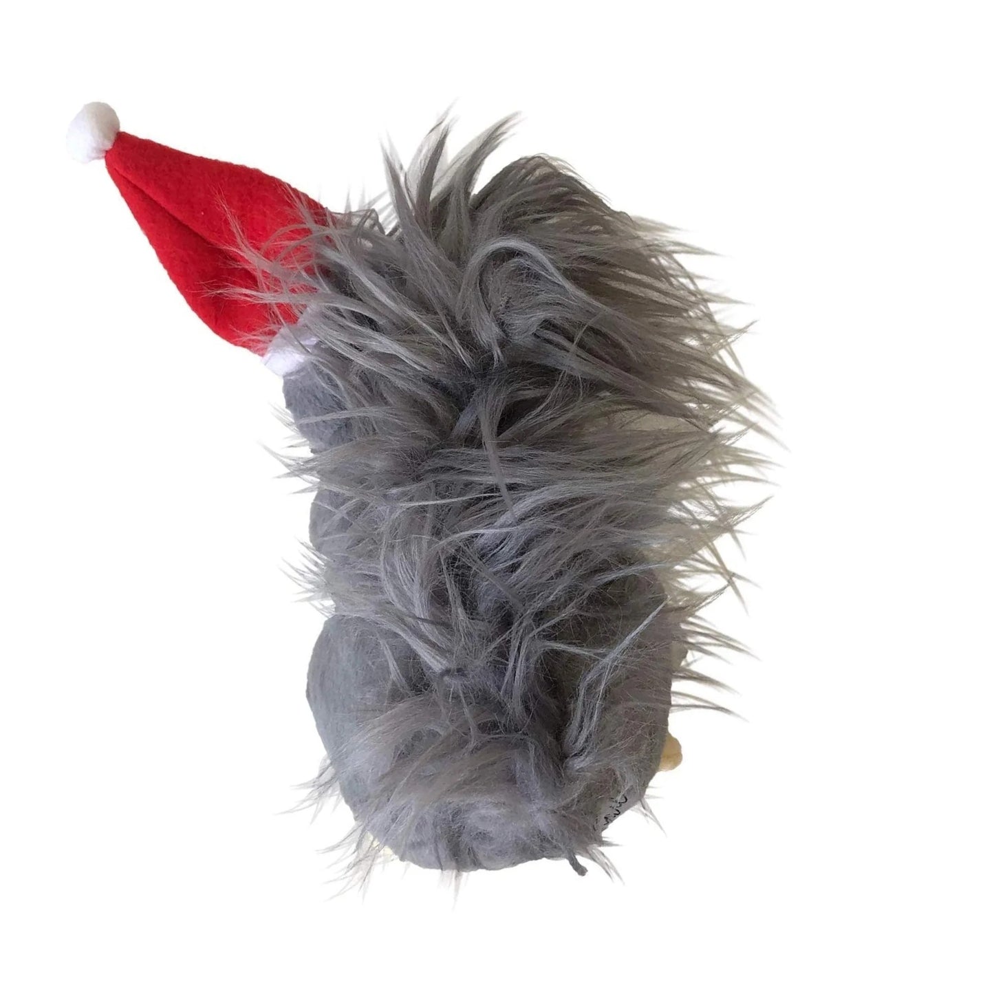 Midlee Halloween Squeaky Squirrel Plush Dog Toy with Witch Hat, 9" for Medium to Large Dogs