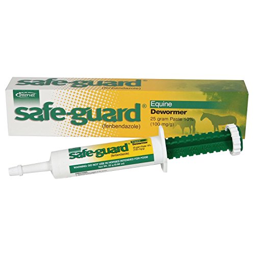 Merck Animal Safe Guard 25 Gram Paste Equine Dewormer