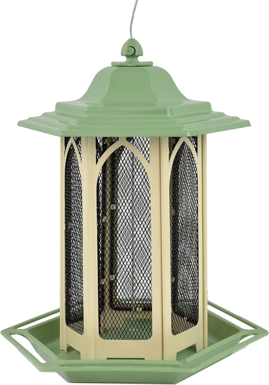 Perky-Pet Pistachio Gazebo Bird Feeder - Green/Yellow