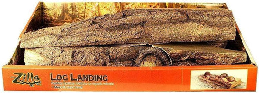 Zilla Freestanding Floating Basking Platform - Log Landing