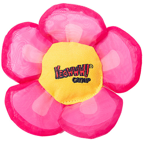 Yeowww! Daisy's Flower Tops Catnip Filled Cat Toy - Pink