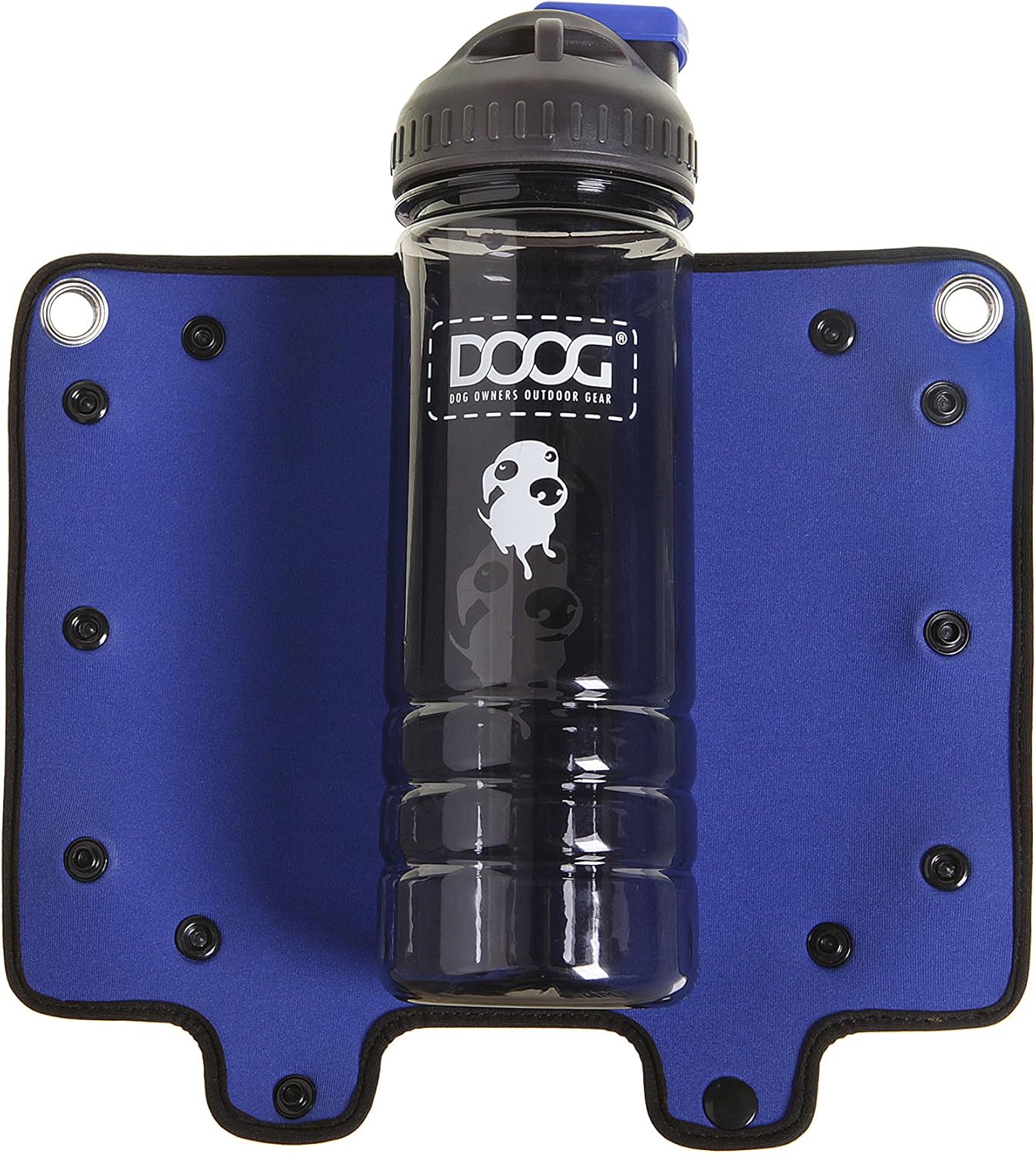 DOOG 3-in-1 Water Bottle & Bowl - Blue