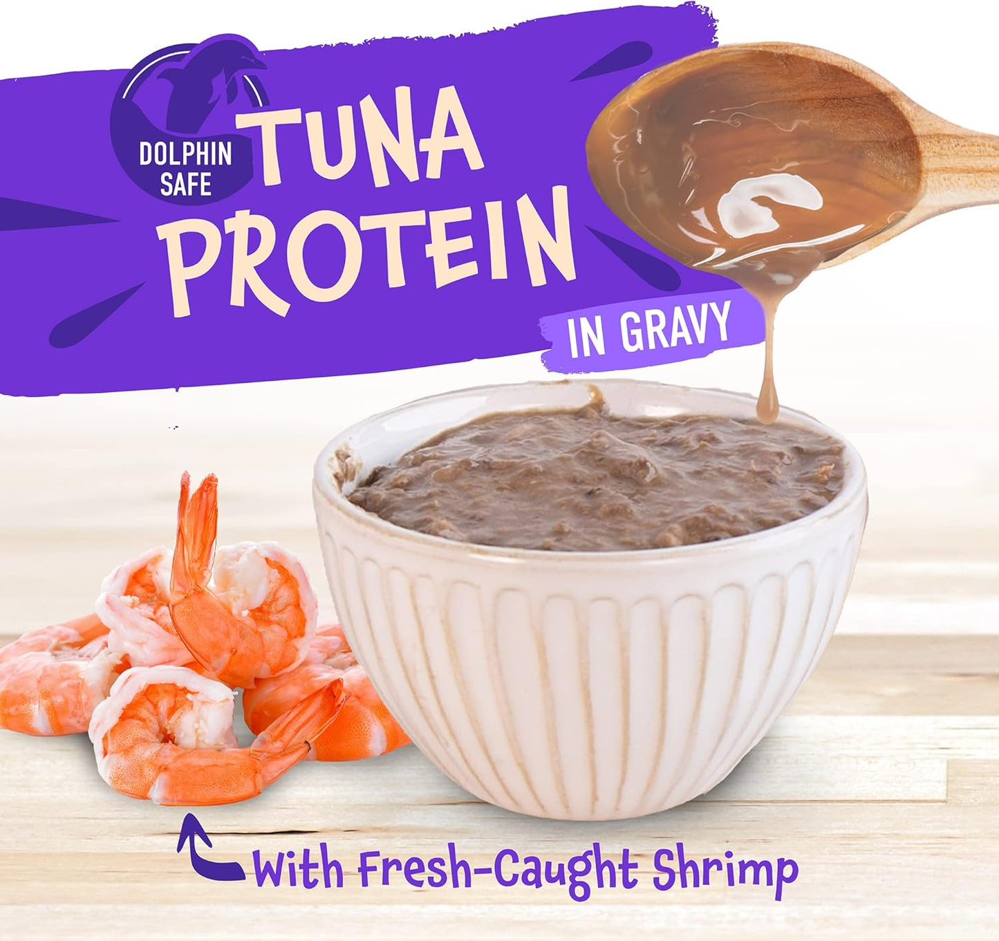 Earthborn Holistic Lowcountry Fare with Tuna & Shrimp Gravy Grain-Free Wet Cat Food Pouches - (3 oz) Pack of 24