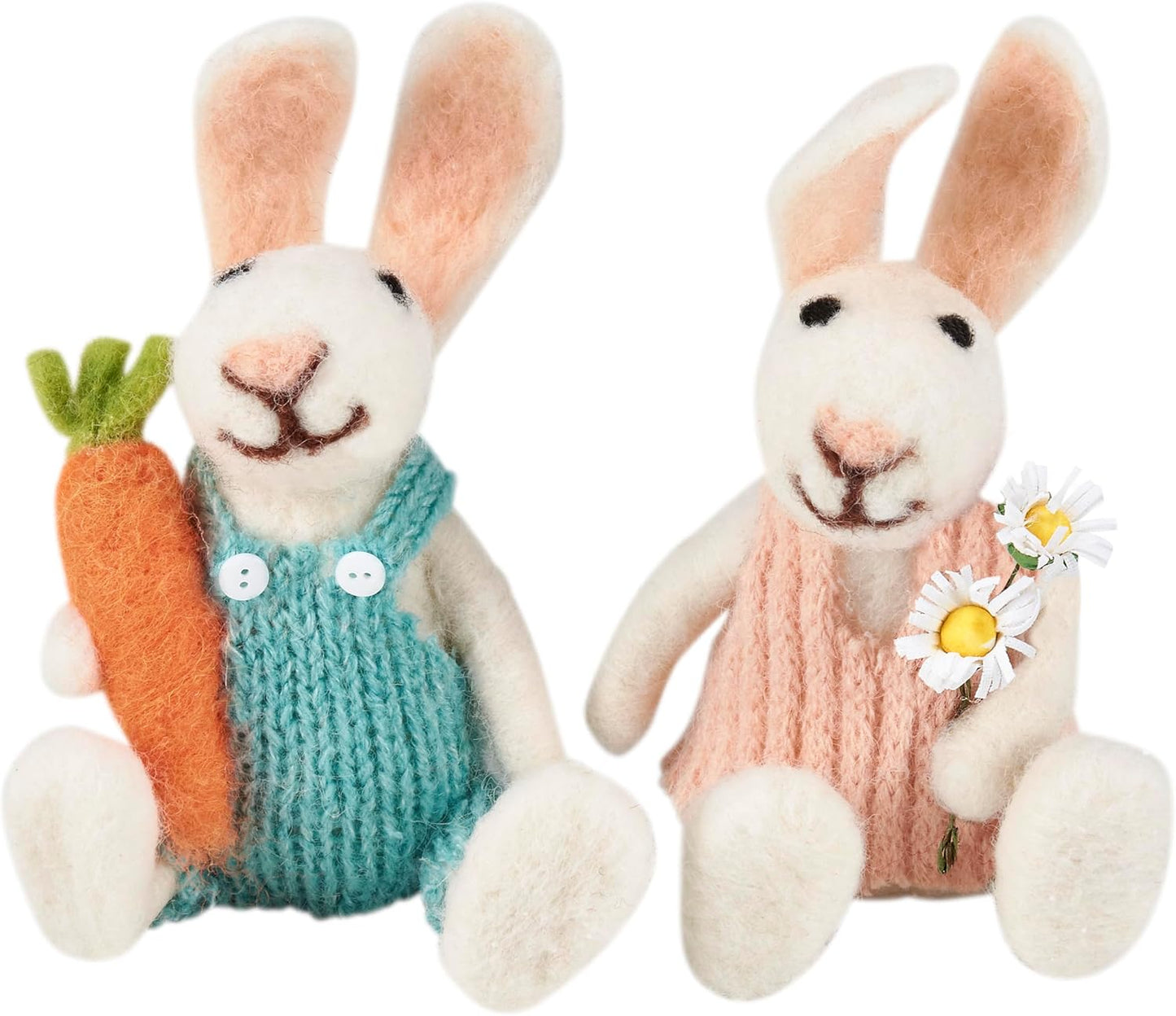 Primitives by Kathy Bunny Couple Critter Set
