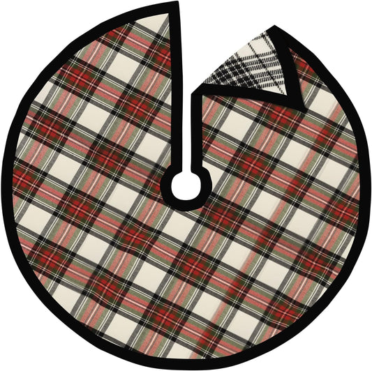 Primitives by Kathy Tree Skirt Lg - Red Plaid