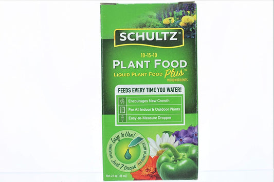 Schultz Liquid Plant Food Plus Micronutrients, 4 Ounces