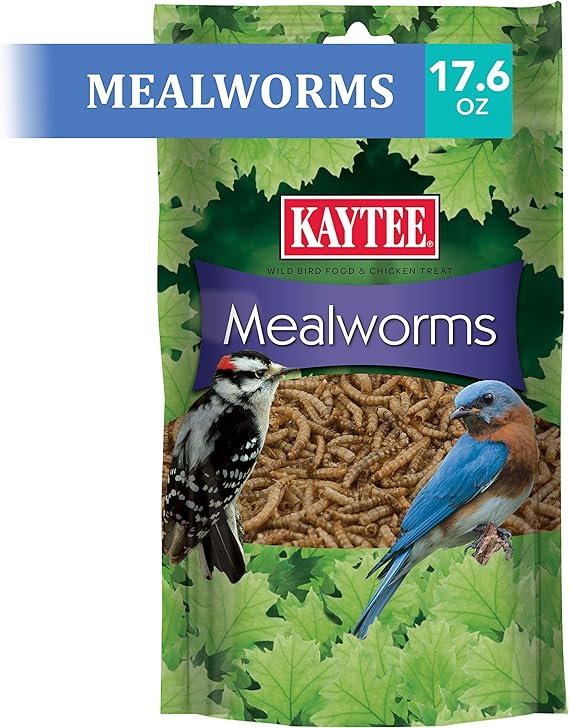 Kaytee Mealworms Bird Food - 17.6 Oz