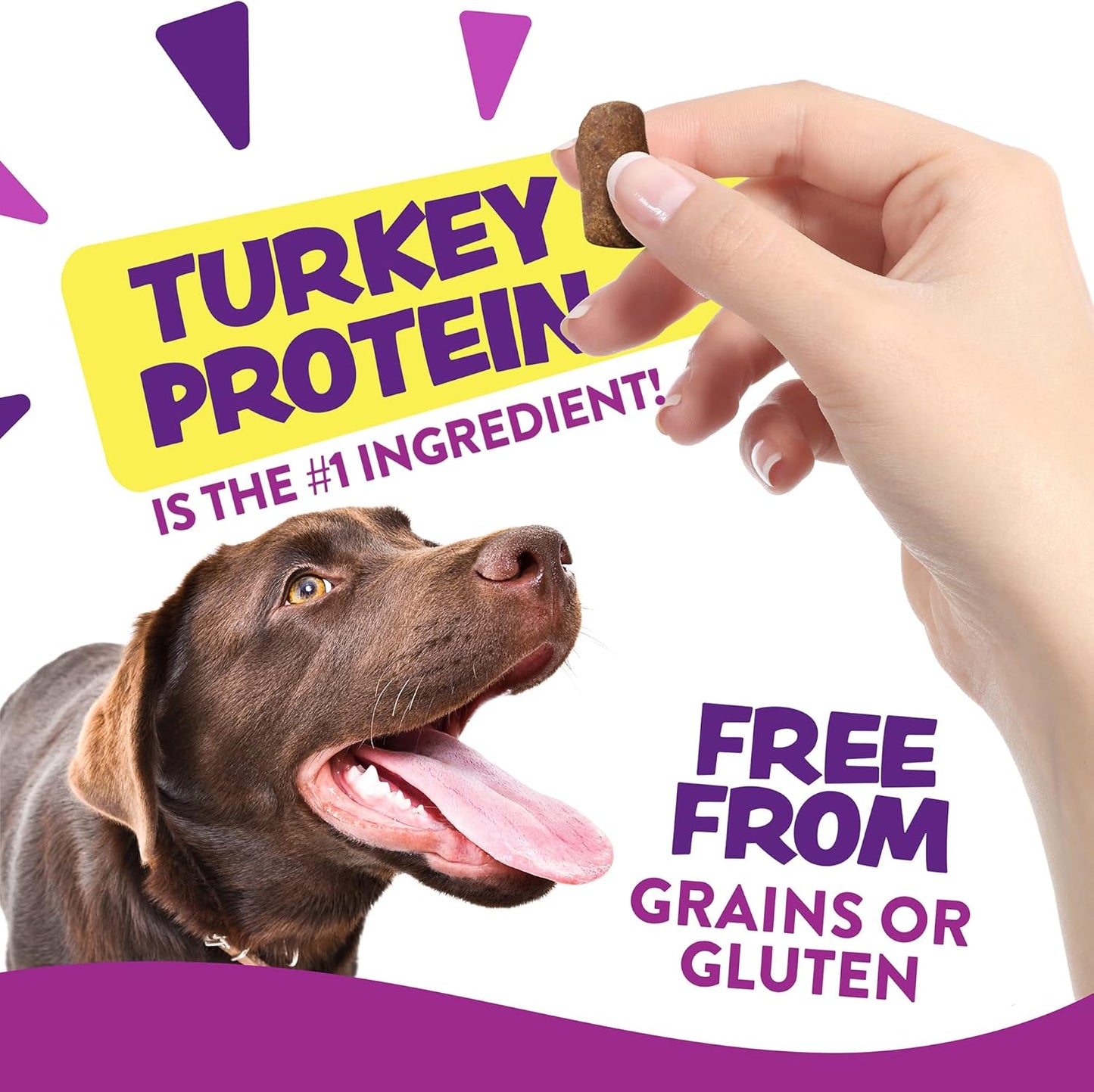 Earthborn Holistic EarthBites Hip & Joint Grain-Free Moist Dog Treats - 7.5 oz