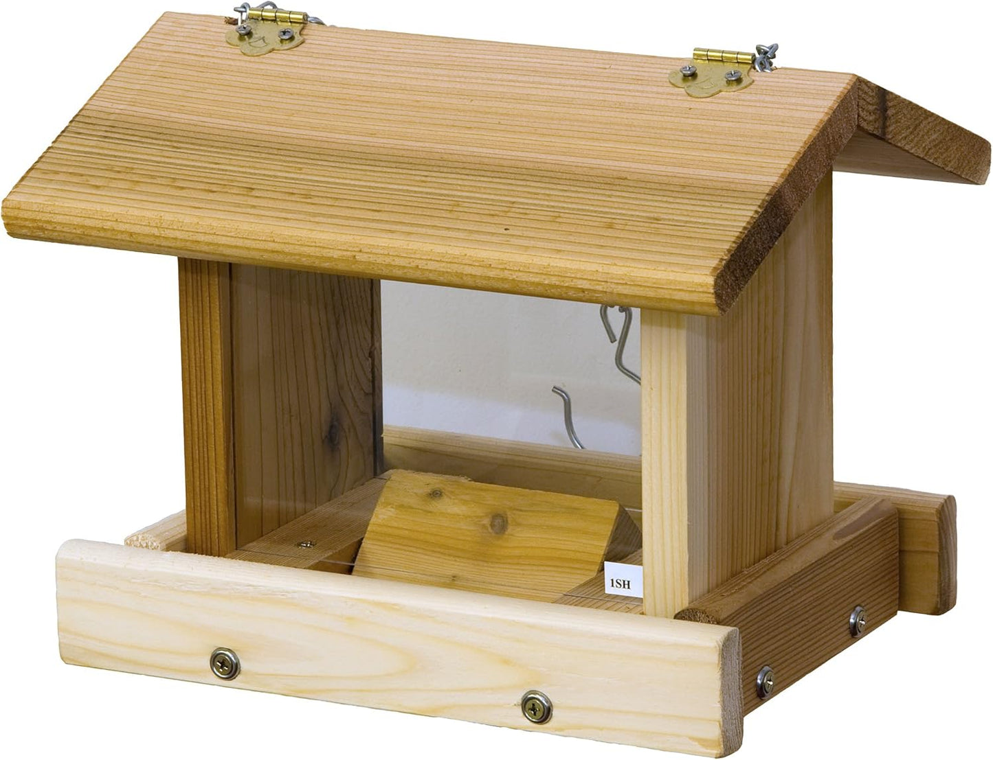 Stovall Cedar Extra Small Hanging Hopper Bird Feeder