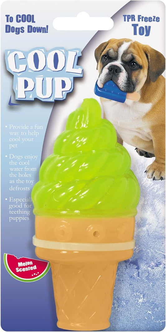 Cool Pup Cooling Toy Ice Cream - Green (Mini)