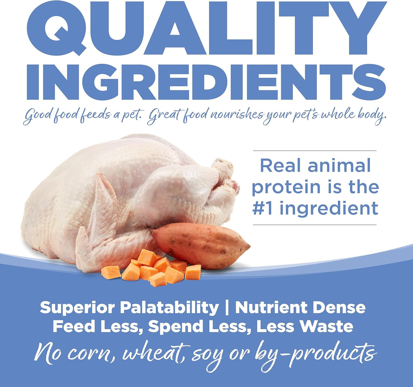 NutriSource PureVita Grain Free Small Bites Turkey and Sweet Potato Entree Dry Dog Food - 5 lbs