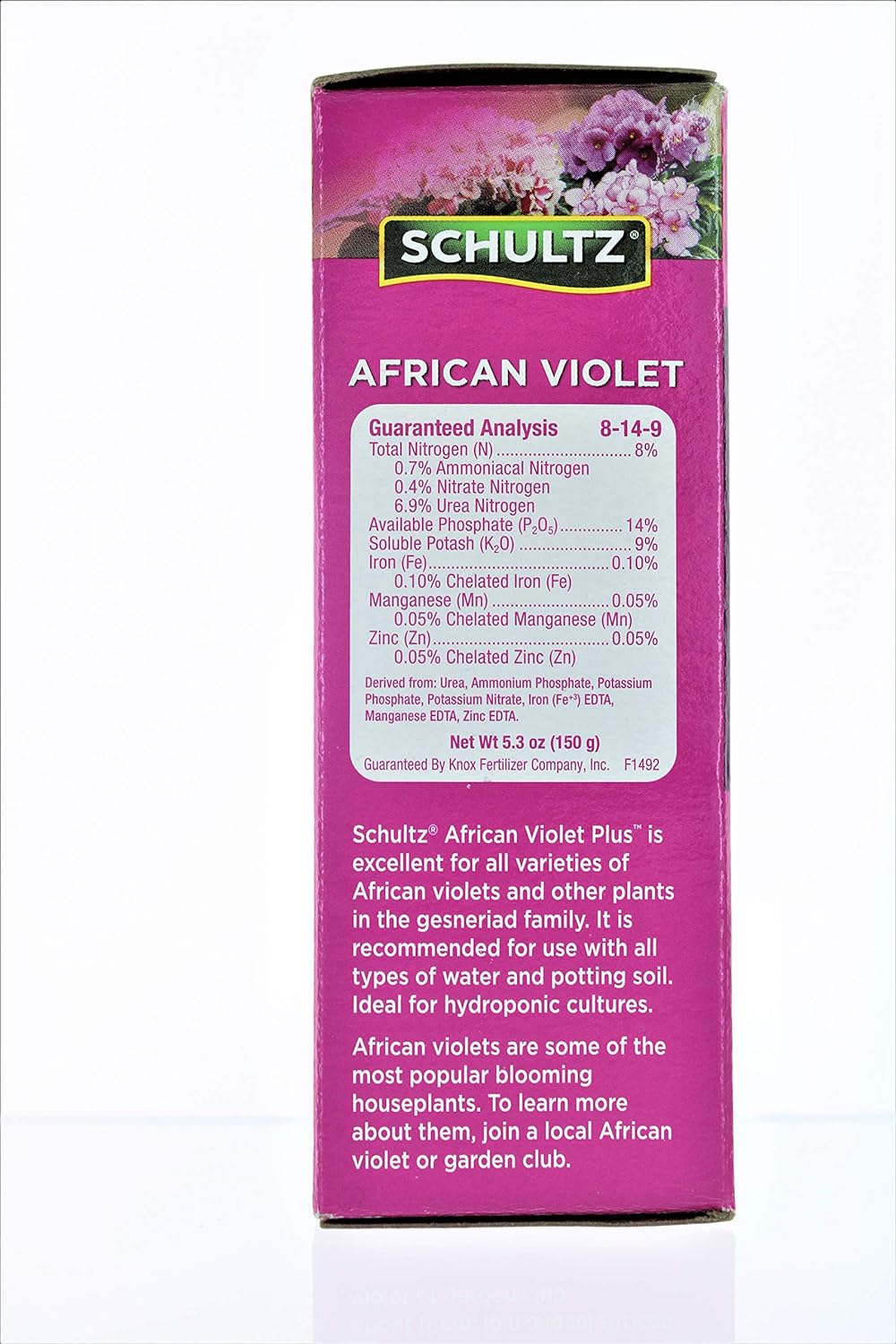 Knox Fertilizer African Violet Food 4oz