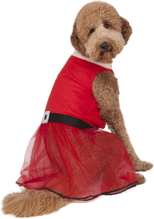 Rubie's Christmas Collection Santa's Sweetie Pet Costume, XX-Large